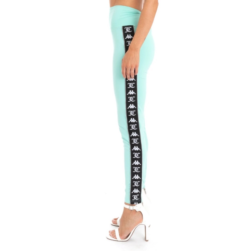 AUTHENTIC JUICY COUTURE ENRICA LEGGINGS MINT BLACK